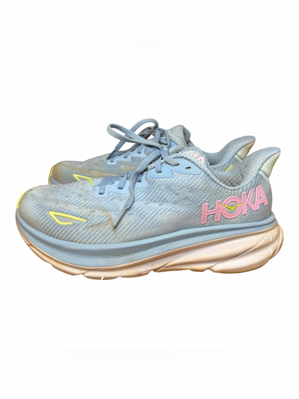 HOKA Clifton 9 Women’s 7.5 D Wide Dusk Pink Twilight Running Shoes